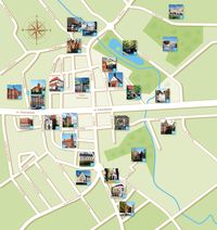 Mapa atrakcji turystycznych