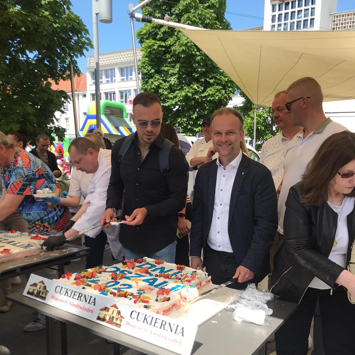 Mer Miasta Troki i Burmistrz Miasta Neubrandenburg