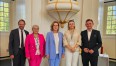 Prezydent Miasta Tomasz Sobieraj podczas wizyty w Schwedt nad Odrą