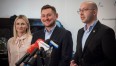 konferencja prasowa ws. teatru