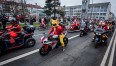 Motomikołaje 2024 na ulicach Koszalina