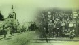 Zniszczony Koszalin i klasowe zdjęcie z lat 40. XX wieku