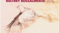 Obrazek przedstawia okładkę "Almanachu  Kultury Koszalińskiej 2020", na której widnieje gołąb wznoszący się nad miastem.