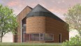 Na zdjęciu projekt nowego budynku Archiwum Państwowego w Koszalinie