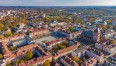 Koszalin z lotu ptaka