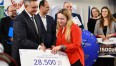 Prezydent Miasta ze zwyciężczynią konkursu