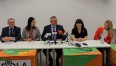 Uczestnicy konferencji prasowej
