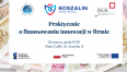 Plakat o praktycznym finansowaniu innowacji w firmie
