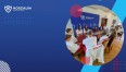 Prezydent miasta z zawodnikami i trenerami Koszalińskiego Klubu Karate Kyokushin