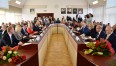 Na zdjęciu znajdują się Radni Rady Miejskiej na sali 300 Urzędu Miejskiego w Koszalinie podczas sesji