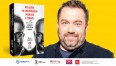 Grafika przedstawia wizerunek autora i okłądkę książki