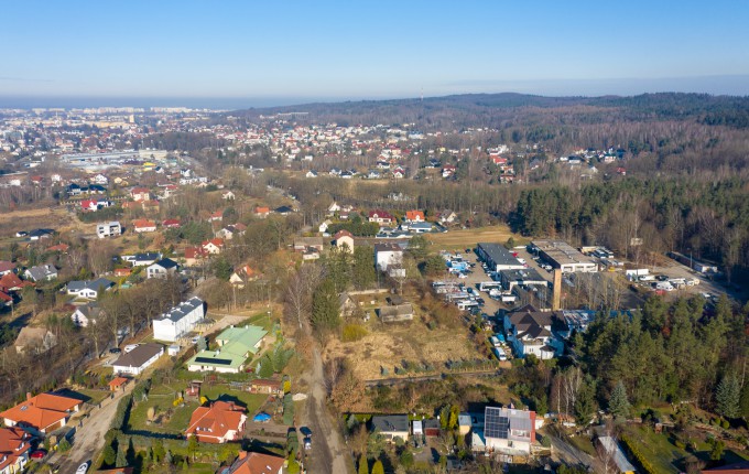 Panorama terenu "Dzierżęcin - Lubiatowo" objętego konsultacjami