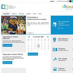 strona główna portalu edukacyjnego