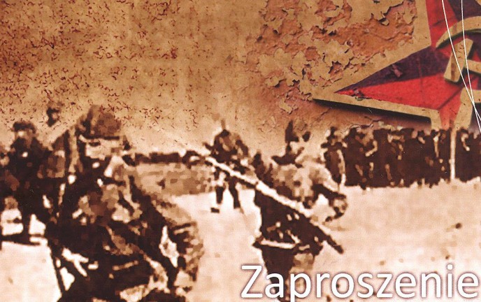 Polscy żołnierze eskortowani przez Armię Czerwoną