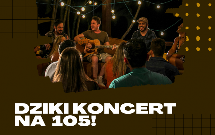 Dziki koncert w CK105!