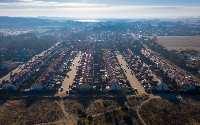 Panorama terenu objętego konsultacjami