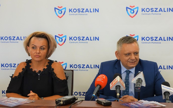 Na zdjęciu Prezydent Koszalina Piotr Jedliński