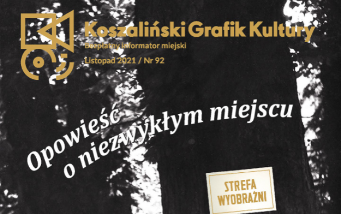 Okładka listopadowego numeru Koszalińskiego Grafiku Kultury