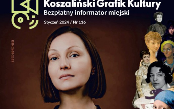 Grafika przedstawia kobietę na brązowym tle oraz tytuł wydawnictwa.
