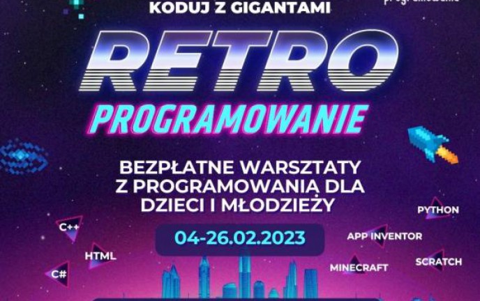“Koduj z Gigantami - Retroprogramowanie” - ruszyły zapisy!