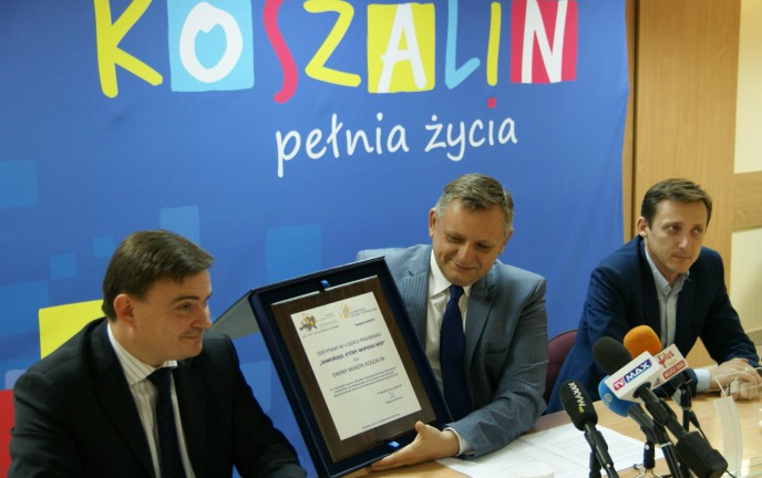 Prezydent Jedliński z nagrodą