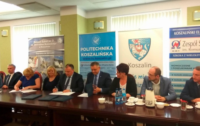 Podpisanie porozumienia z Politechniką Koszalińską