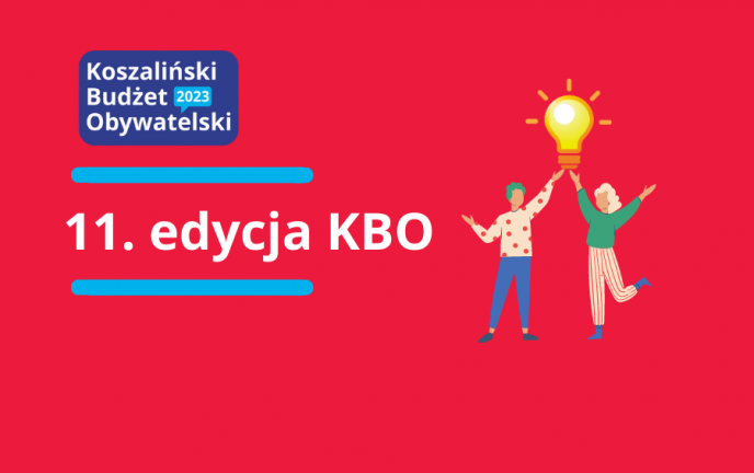 plakat reklamujący budżet obywatelski