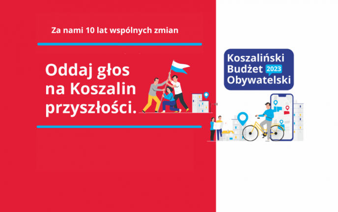 Grafika zachęcająca do udziału w głosowaniu na Budżet Obywatelski 2023