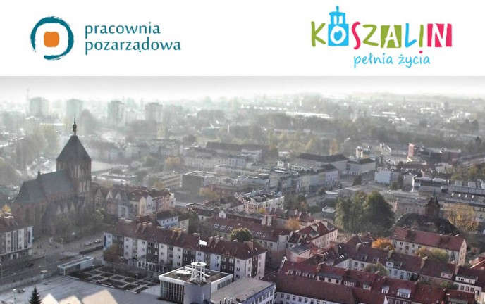 Widok na centrum Koszalina