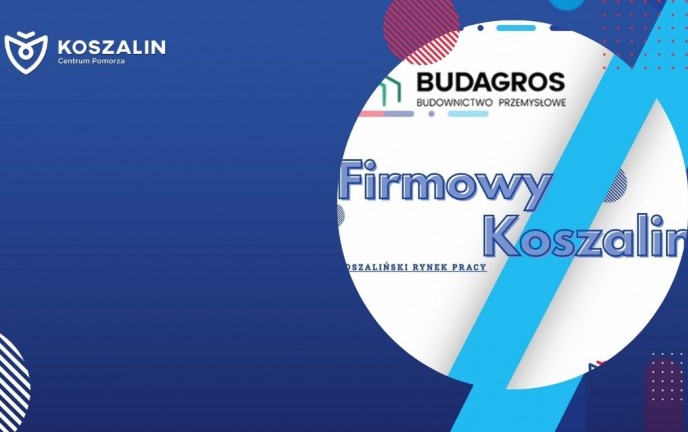 zdjęcie z napisem Firmowy Koszalin akcja o przedsiębiorstwach
