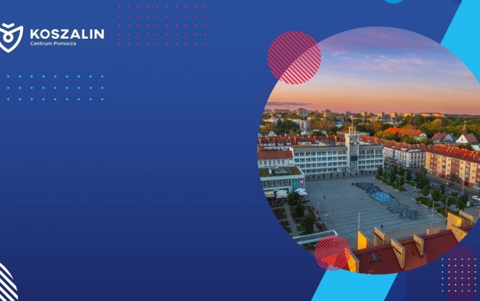 grafika przedstawiająca Ratusz w Koszalinie