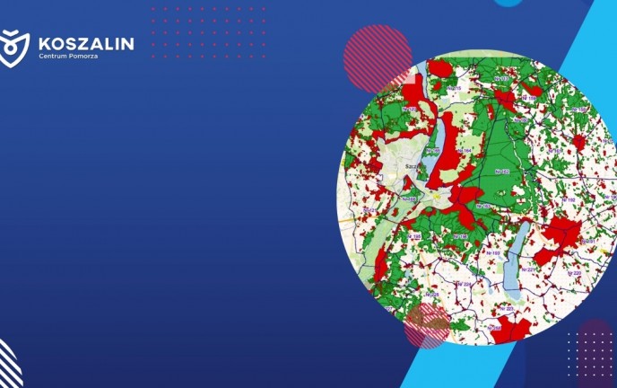 Na grafice znajduje się mapka z projektu. 