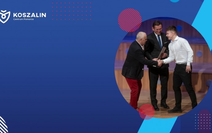 Zdjęcie przedstawia Prezydenta Miasta podczas Gali Sportu.