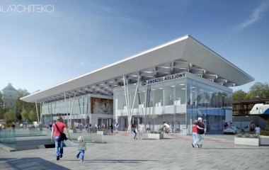 Wizualizacja nowego dworca w Koszalinie
