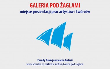 Logo Galerii pod żaglami