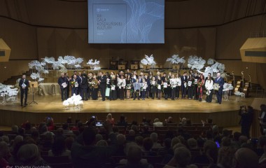 Na zdjęciu laureaci Nagród Prezydenta Miasta w dziedzinie kultury