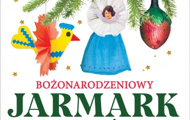 Plakat Jarmarku Bożonarodzeniowego w Zagrodzie Jamneńskiej