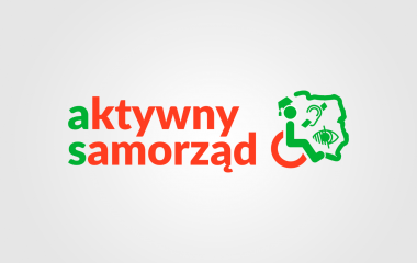 Na zdjęciu logo Aktywnego Samorządu