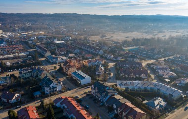 panorama terenu Dzierżęcin - Lubiatowo