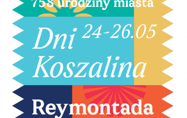 Grafika przedstawia kolorowe elementy wycinanki i nazwę wydarzenia