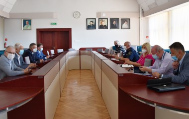 Przedstawiciele spółek miejskich w Koszalinie