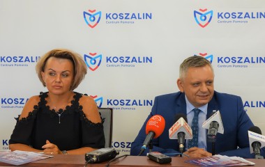 Na zdjęciu Prezydent Koszalina Piotr Jedliński