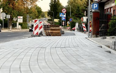 remont ulicy Franciszkańskiej w Koszalinie