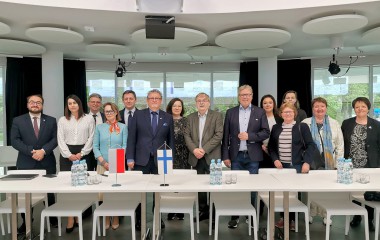 Wizyta delegacji z miasta partnerskiego Seinäjoki (Finlandia)