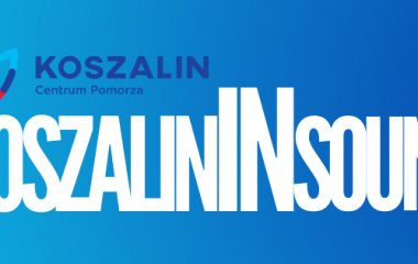 zdjęcie przedstawia napis z nazwą projektu Koszalin In Sound