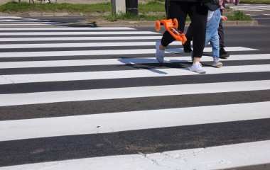 Malowanie oznakowania poziomego na koszalińskich ulicach