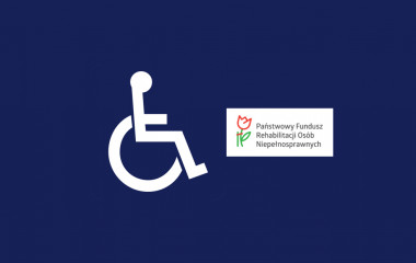 Logo Państwowego Funduszu Rehabilitacji Osób Niepełnosprawnych