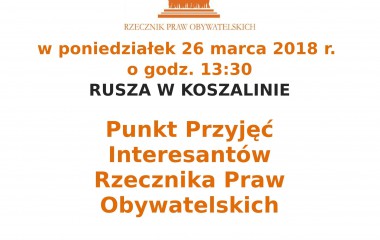 Rzecznik Praw Obywatelskich zaprasza