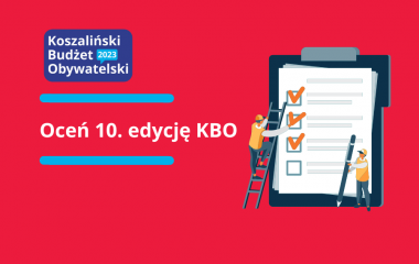 Grafika zachęcająca do udziału w ewaluacji 10. edycji KBO