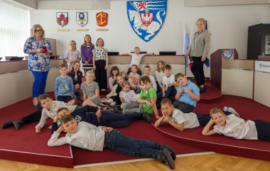 Odwiedziny uczniów ze Szkoły Podstawowej nr 10 w Koszalinie